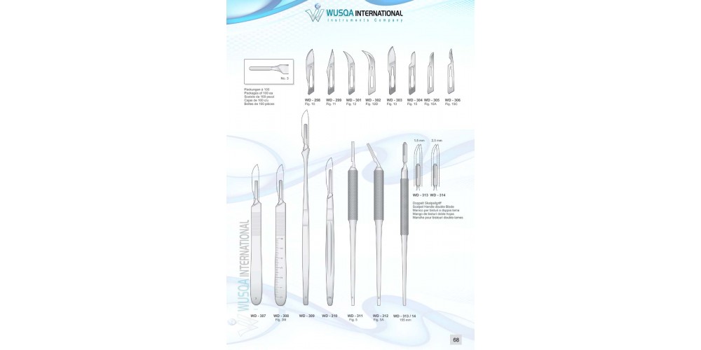 Scalpel Blades and Handles